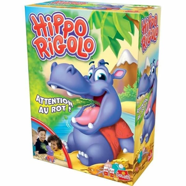 Brætspil Goliath Hippo Rigolo FR