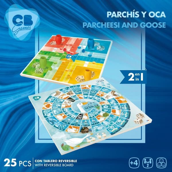 Parchís og Ocabrett Colorbaby 25 x 1 x 25 cm (25 Deler) (6 enheter)
