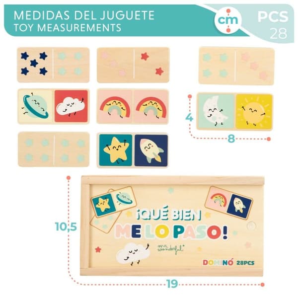 Dominó Mr. Wonderful (12 enheter)