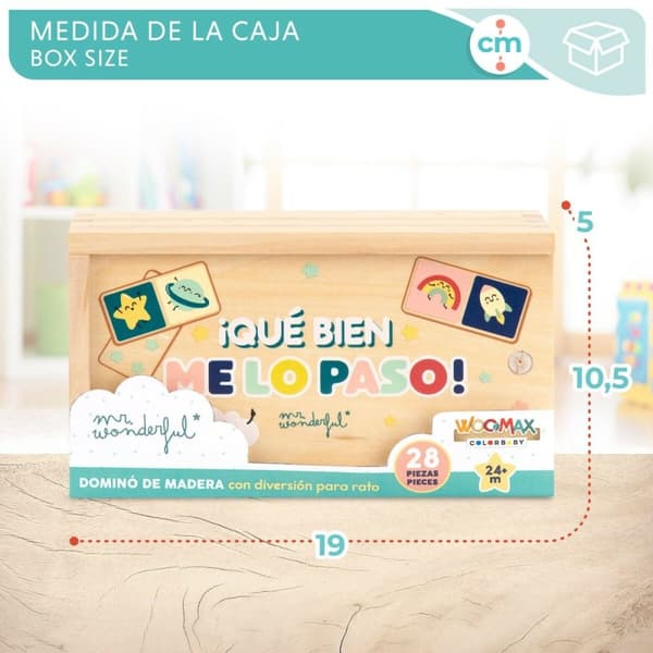Dominó Mr. Wonderful (12 enheter)
