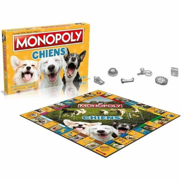 Brætspil Winning Moves Monopoly Chiens