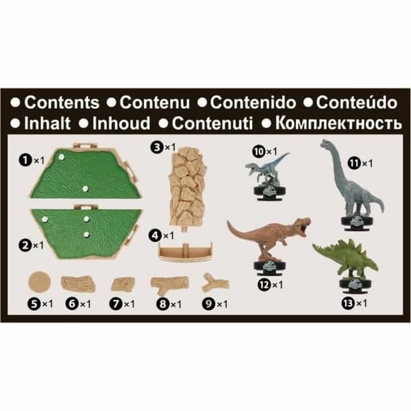 Lautapeli EPOCH D'ENFANCE Jurassic World Island Quake