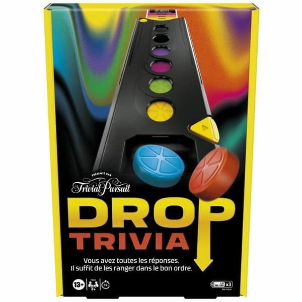 Sällskapsspel Hasbro Drop Trivia