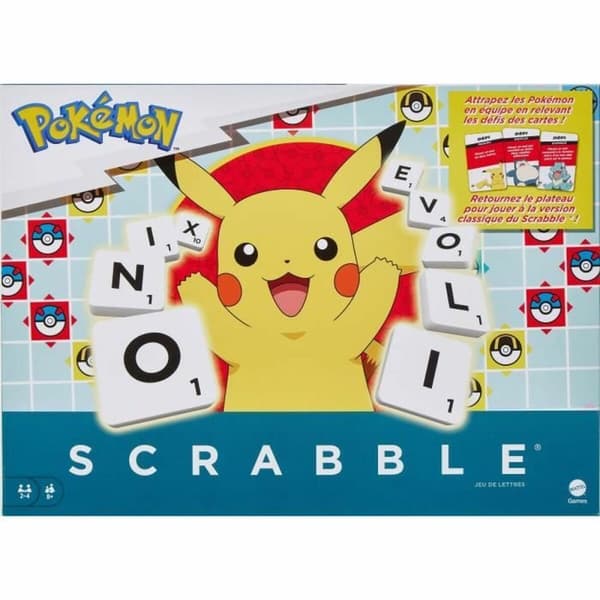 Sällskapsspel Pokémon Scrabble