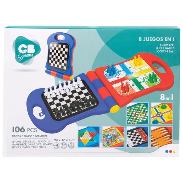 Sällskapsspel Colorbaby Schack 24 x 3 x 17 cm (12 antal) (105 Delar)