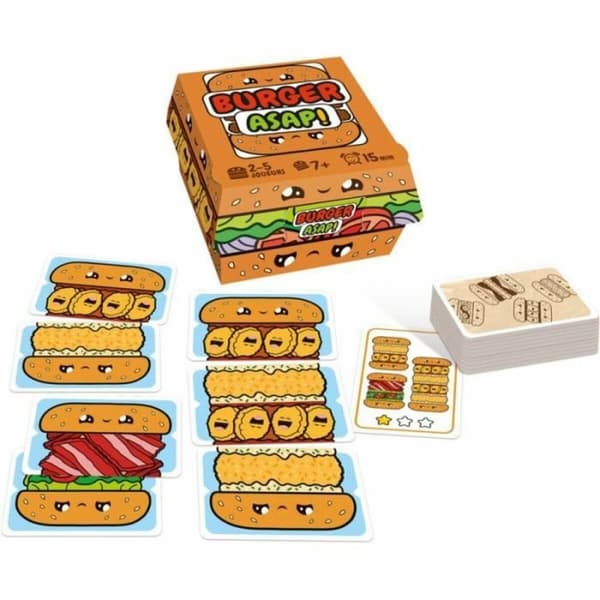 Brætspil Asmodee Burger ASAP (FR)