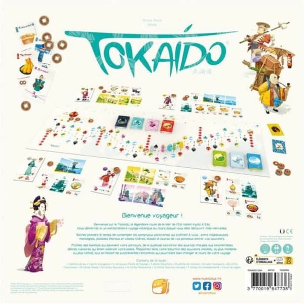 Brætspil Asmodee Tokaido : 10ème Anniversaire (FR)