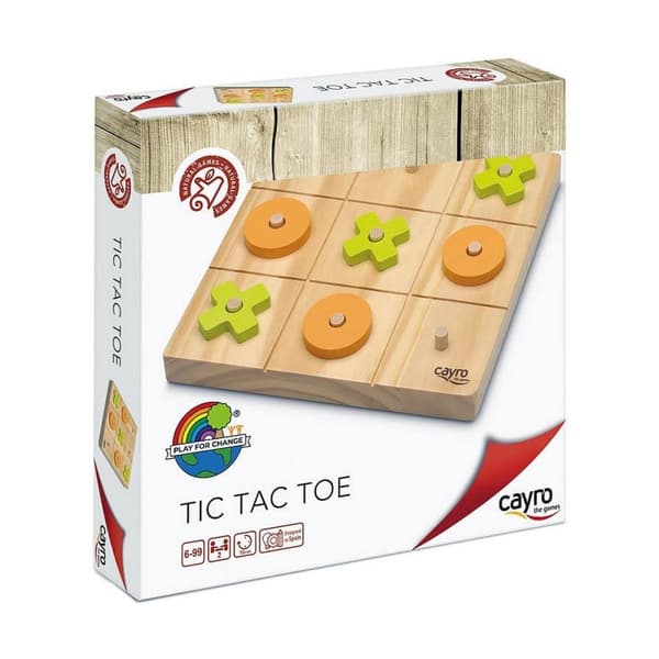 Ristinolla-peli Cayro Tic Tac Toe 20 x 20 x 4 cm