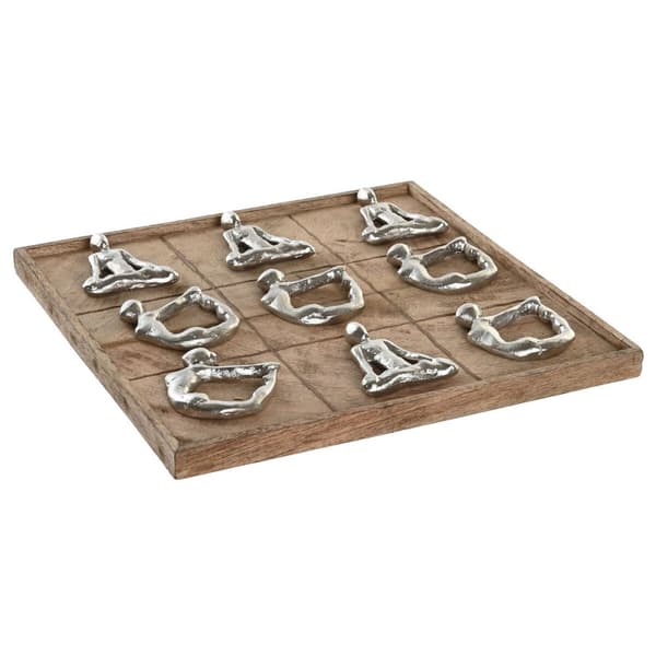 Ristinolla-peli DKD Home Decor 32 x 32 x 3 cm