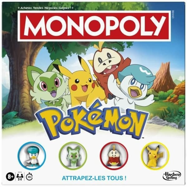 Sällskapsspel Monopoly Pokemon