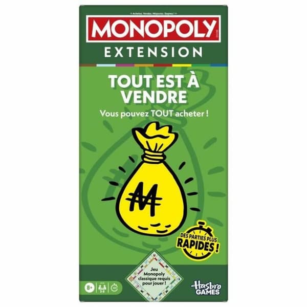 Brætspil Monopoly Expansión Monopoly Todo está en venta