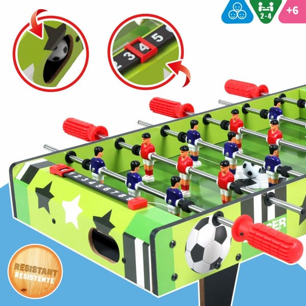 Pöytäjalkapallopeli CB Games 60 x 14 x 32 cm (2 osaa)