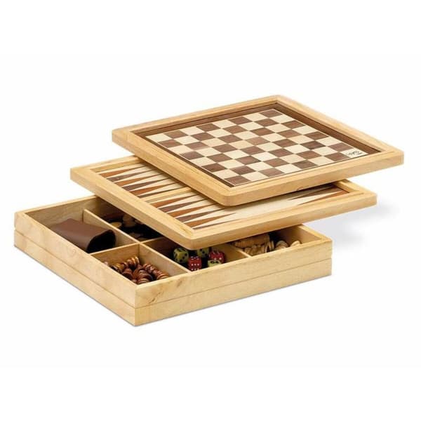 Set med 3 Brädspel Cayro