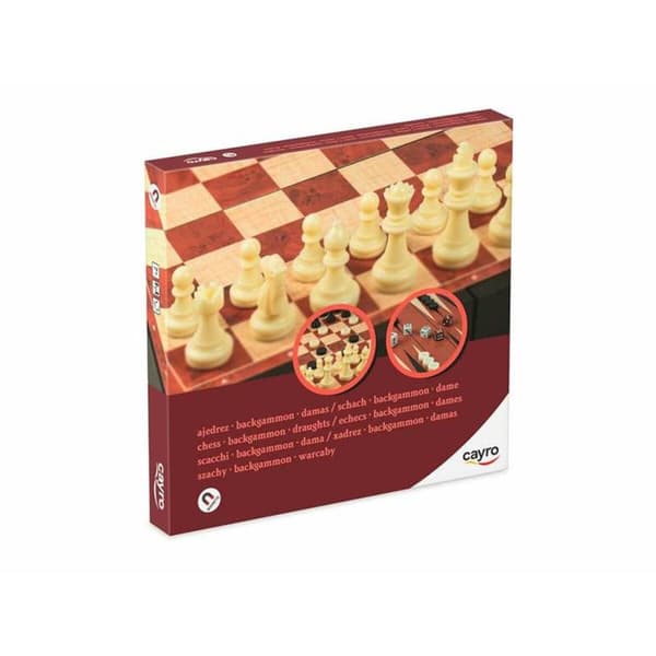 Set med 3 Brädspel Cayro