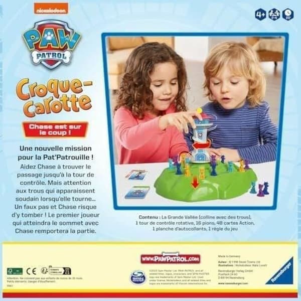 Brætspil Ravensburger Carrot Crunch Paw Patrol