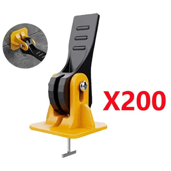 Tile Leveling System, Precision Leveling, Easy to Use, Durable Construction,200pcs Nivåerare