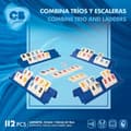 Miniatyrbild 3 av 7: Sällskapsspel CB Games Rummi 24,5 x 3 x 6 cm (112 Delar) (6 antal)