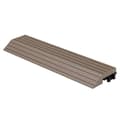 Pikkukuva 1 / 8: ML-Design WPC reunanauha suora tummanruskea terassilaatoille, 30x2x7,5 cm, puun näköinen, WPC-laattojen reunanauha kylkikaistale, jossa on
