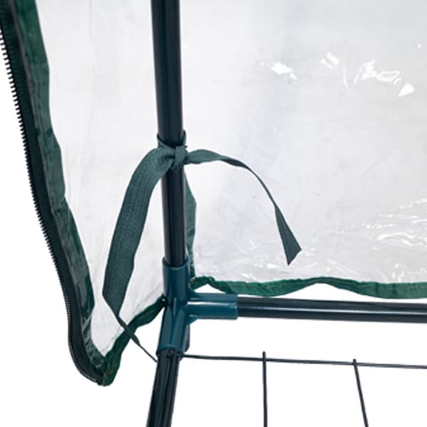 Mini Greenhouse 4 Tier with Plastic Cover
