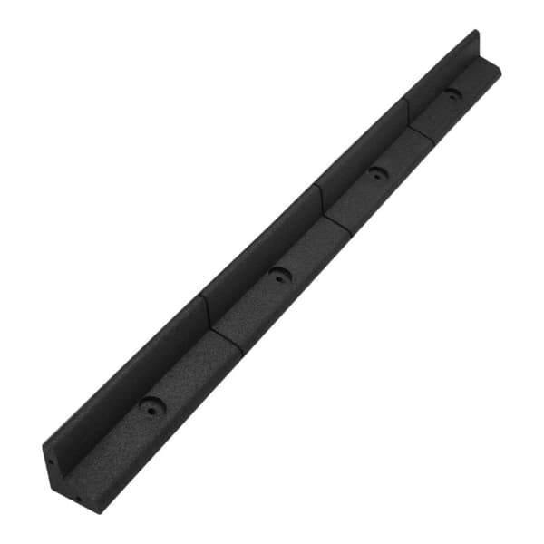 Black Flexible Lawn Edging Garden UV Resistant and Weatherproof Rubber