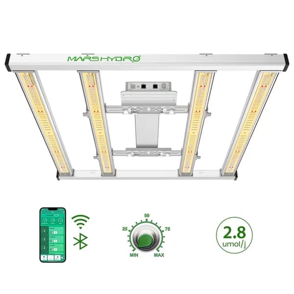 LED Vækstlys, Fuld Spektrum, Smart Kontrol, FC-E3000