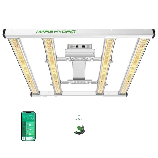 LED-kasvivalo, täyden spektrin, älykäs ohjaus, FC-E3000