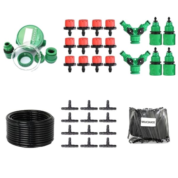 Droppbevattningssystem, Automatisk bevattning, Justerbara droppare, O kit