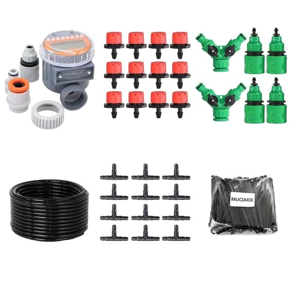 Droppbevattningssystem, Automatisk bevattning, Justerbara droppare, O kit