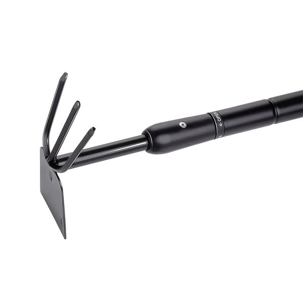 Black+Decker Teleskop Kultivator med Hakke – Ergonomisk og justerbar