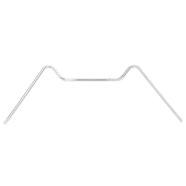 The Living Store glasclips/flueben til drivhus 50 stk. W-type galvaniseret stål -  Havearbejde – tilbehør