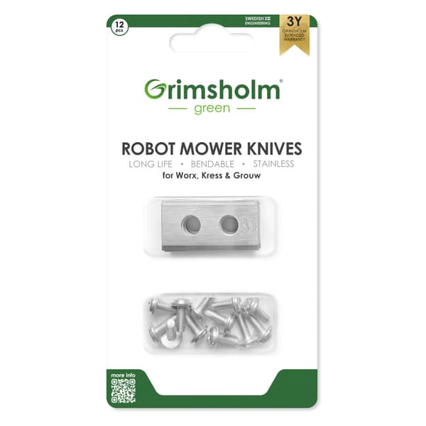 Knivar till Robotgräsklippare Worx / Kress / Grouw 12-pack