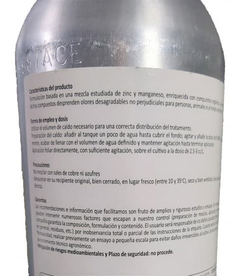 Eläinten karkottava lannoite, mangaani- ja sinkkipohjainen, 1 litran tilavuus, ympäristöystävällinen kaava
