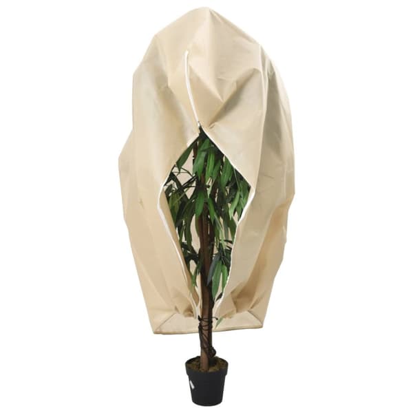 Fiberdukar med blixtlås 2 st 70 g/m² 3,14x2,5 m