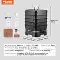 Pikkukuva 2 / 2: Worm Composter, 5 laatikon malli, 50L kapasiteetti,50L