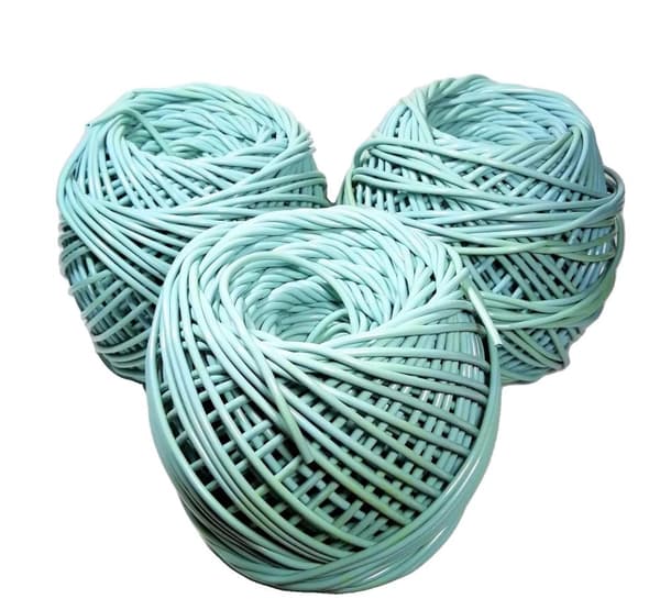 PVC Tying Macaron, 2,75 mm Diameter, UV-beständig,3 spolar