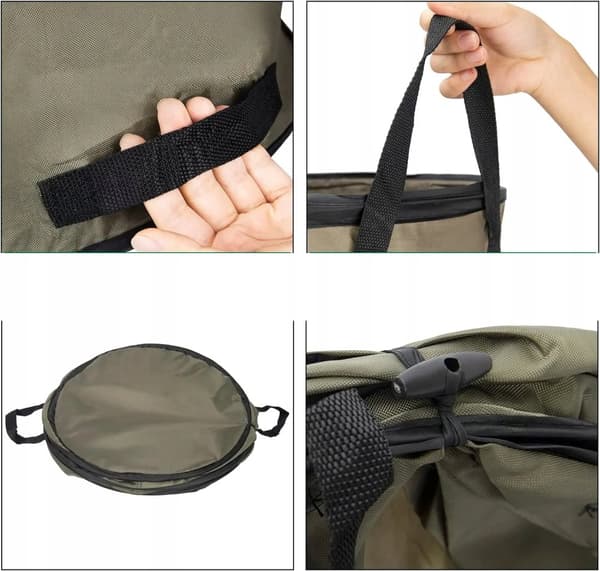 POSE Havekurv til LAV GRÆS Affald BIO STOR FOLDBAR 130L 45x55cm