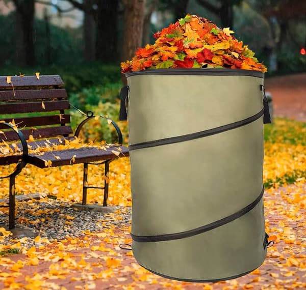 POSE Havekurv til LAV GRÆS Affald BIO STOR FOLDBAR 130L 45x55cm