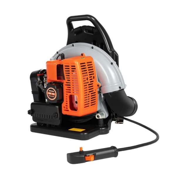 Reppupuhallin, 2,7 kW moottori, jopa 1 tunti käyttöaikaa,Oranssi