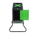 Miniatyrbillede 1 af 2: Tumbling Kompostbeholder, 70L Kapacitet, 360° Rotationsdesign,sort