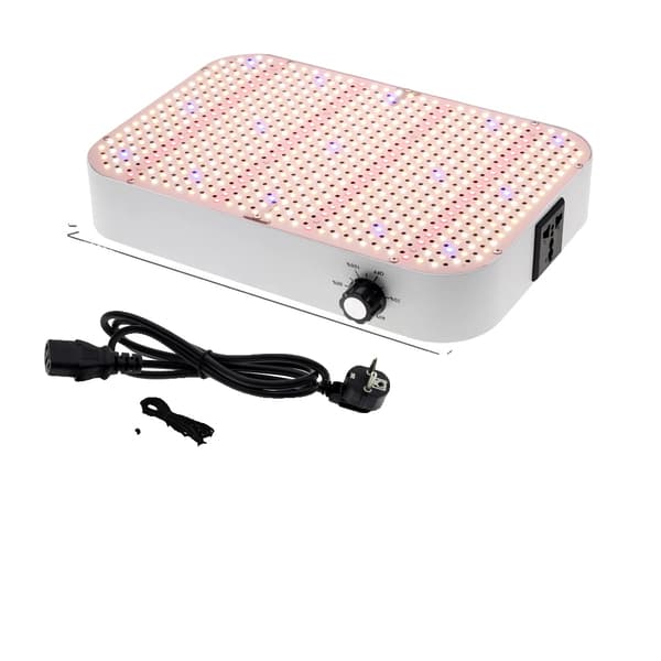 LED Vækstlys, Aluminiumskrop, Justerbar Dæmpning,100W