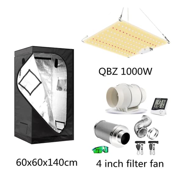 Quantum Grow Kit, 1000W Fullspektrum, Lämplig för VEG/Bloom,SQB60