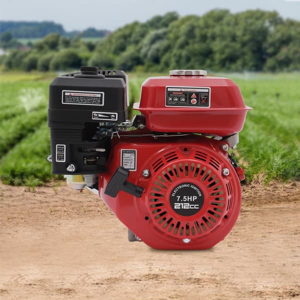 Benzinmotor, 4000W effektudgang, 7,5HK ydeevne, luftkølet effektivitet