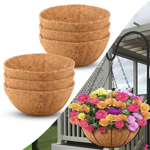 Bomclap Kokosfiber Matta för Blomkruka – Naturligt Krukinlägg i Kokos, ca 0,5–0,8 cm tjock