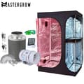 Miniatyrbild 2 av 2: Inomhusväxttältkit, Effektivt kolfilter, Integrerat ventilationssystem,Kit A, Kombination 3