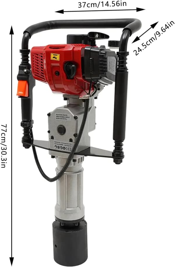 Benzinmotor, 2-takts, 52cc