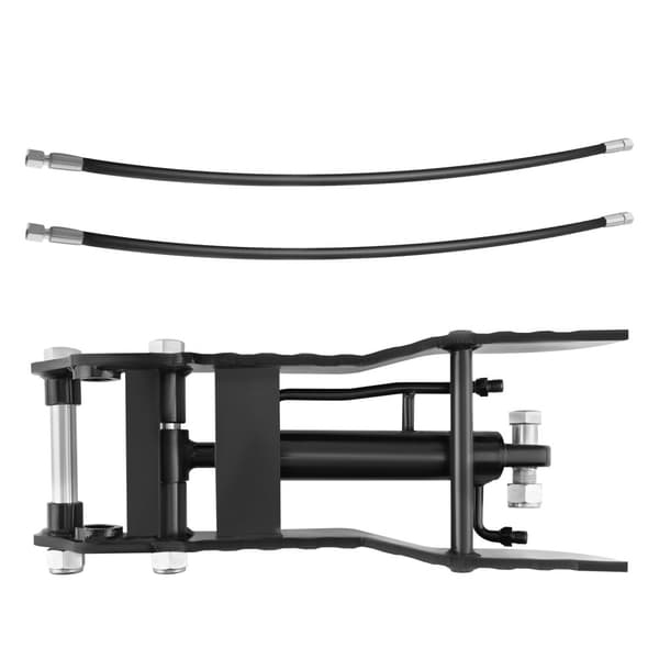 Hydraulisk tommelklip, tommel længde 560 mm, hydraulikslange størrelse M14x1.5, monteringsskruens længde 8,3 tommer,sort