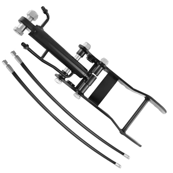 Hydraulisk tommelklip, tommel længde 560 mm, hydraulikslange størrelse M14x1.5, monteringsskruens længde 8,3 tommer,sort