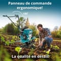 Miniatyrbild 6 av 6: Bensindriven motoculteur KS 7HP-850A med drivning via rem och kedja, smidda rototillinor, arbetsbredd ≤ 80 cm