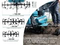 Miniatyrbild 5 av 6: Bensinmotorkultivator 7,0 hk KS 7HP-950S 212 cm3 Motobiner