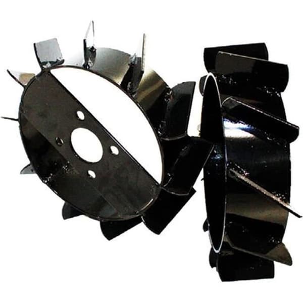 Metallhjul - Bricoferr - PT60003 - 60 mm - Svart - Kompatibel med motobineuse